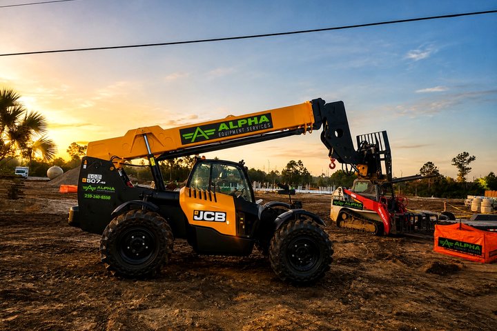 Alpha Equipment telehandler